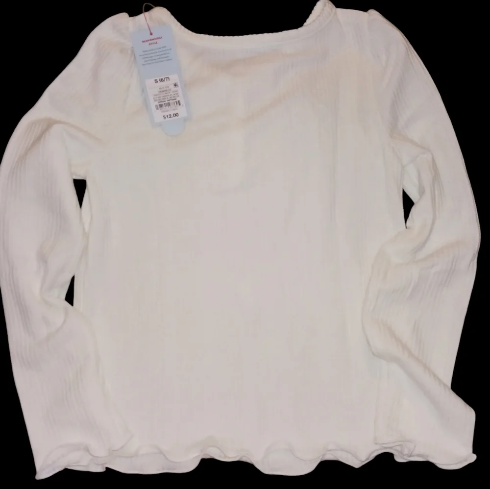 🤍NWT CAT & JACK GIRLS SHIRT🤍 - Picture 2 of 3
